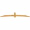 Ekena Millwork Bellingham Rough Sawn Timber Gable Bracket, Western Red Cedar, 84"W x 17"H x 2"D x 4"F, 5/12 Pitch GBW084X17X0204BEL00RWR - alternate 5
